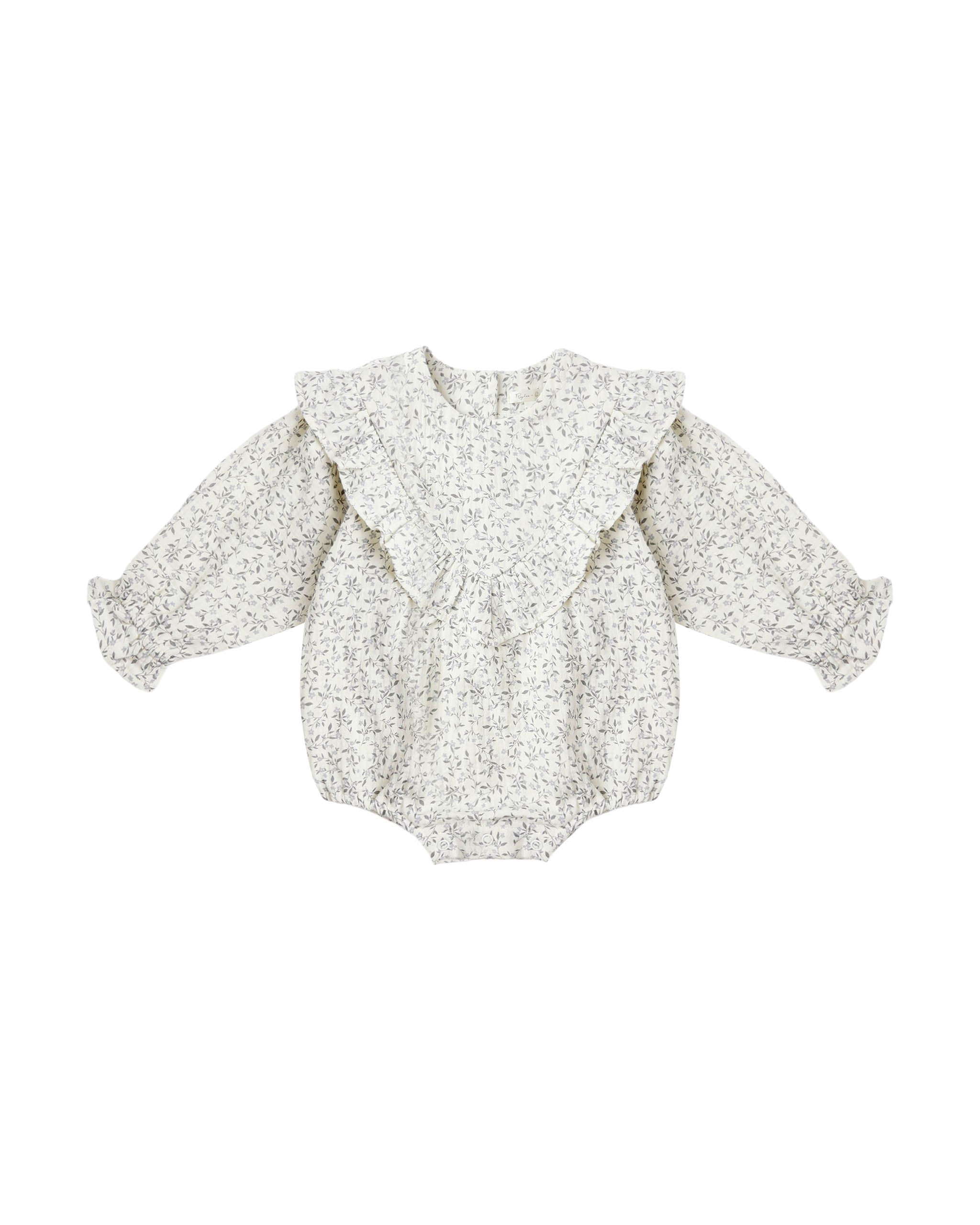 Winnie Romper || Blue Vines