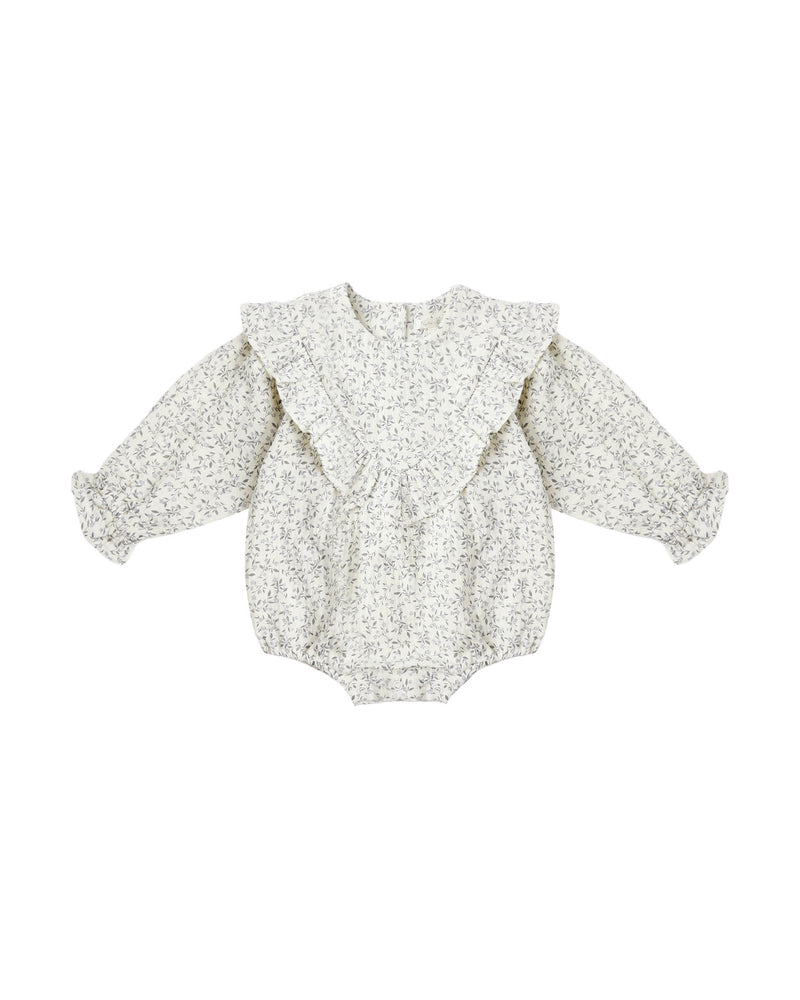 Winnie Romper || Blue Vines