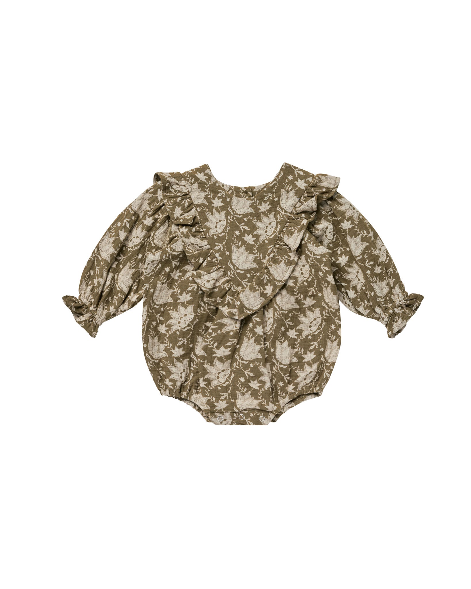 Winnie Romper | Green Garden