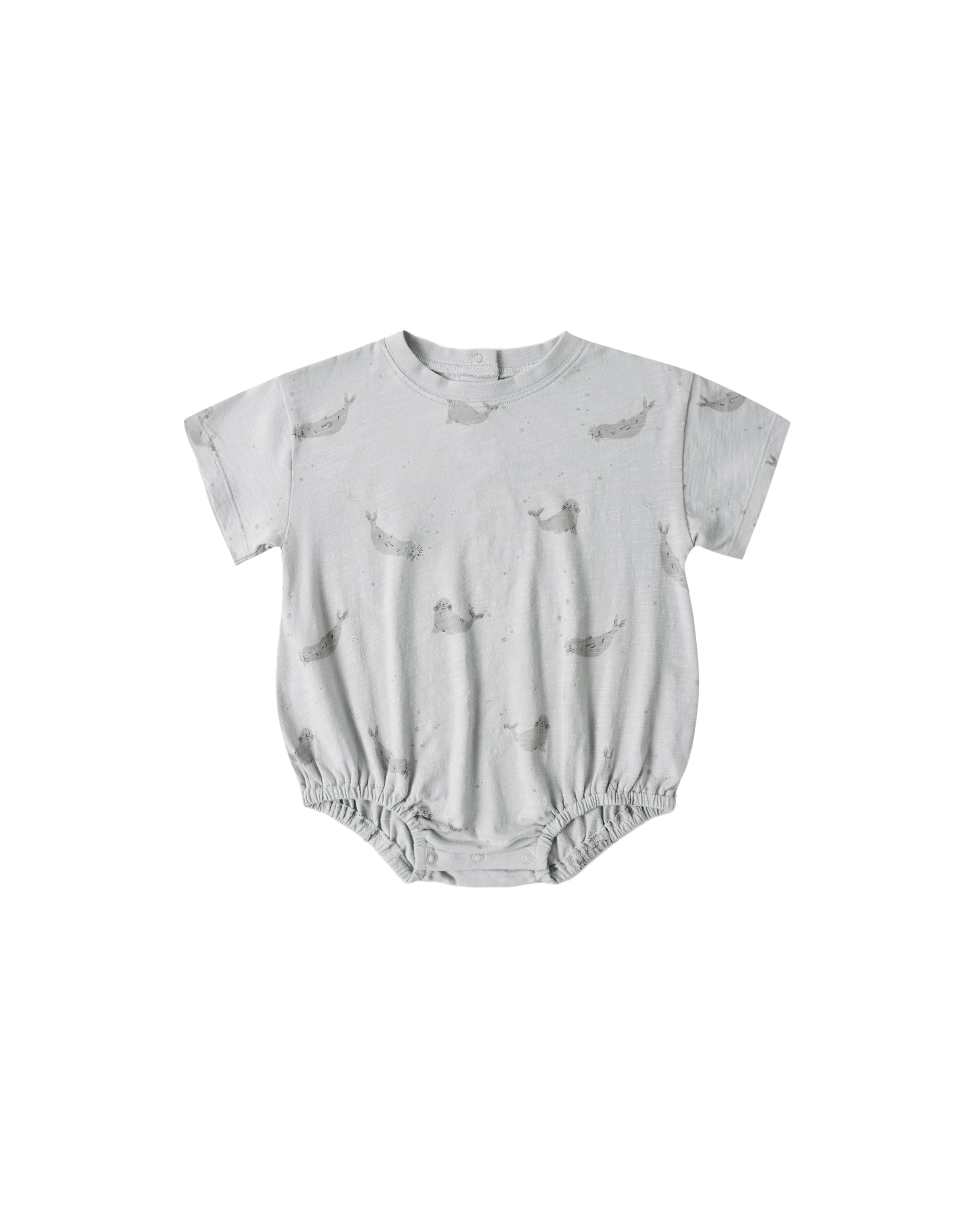 Relaxed Bubble Romper || Seals