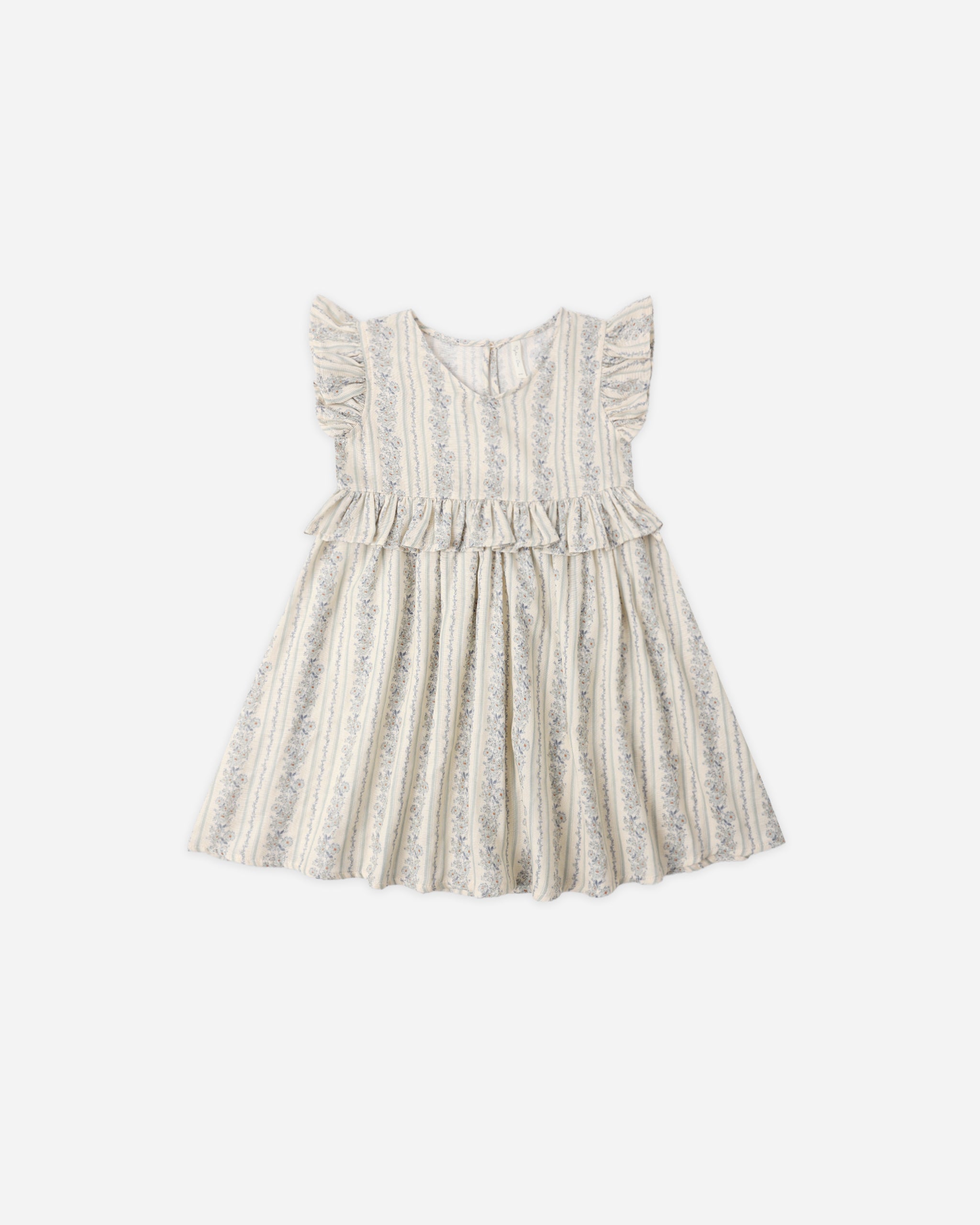 Brielle Dress || Blue Floral