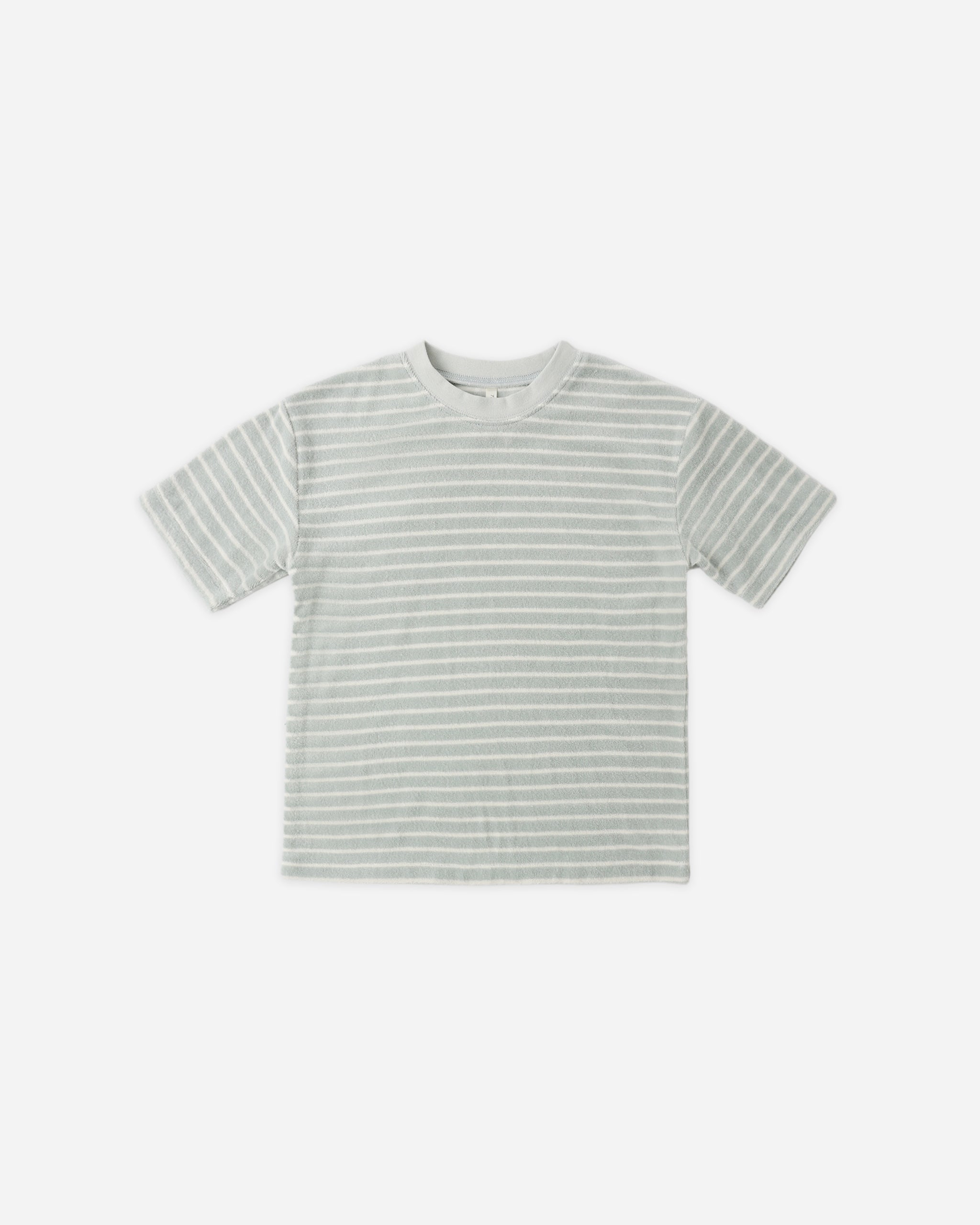 Relaxed Tee || Seafoam Stripe