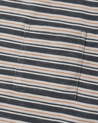 Relaxed Long Sleeve Tee Blue Stripe