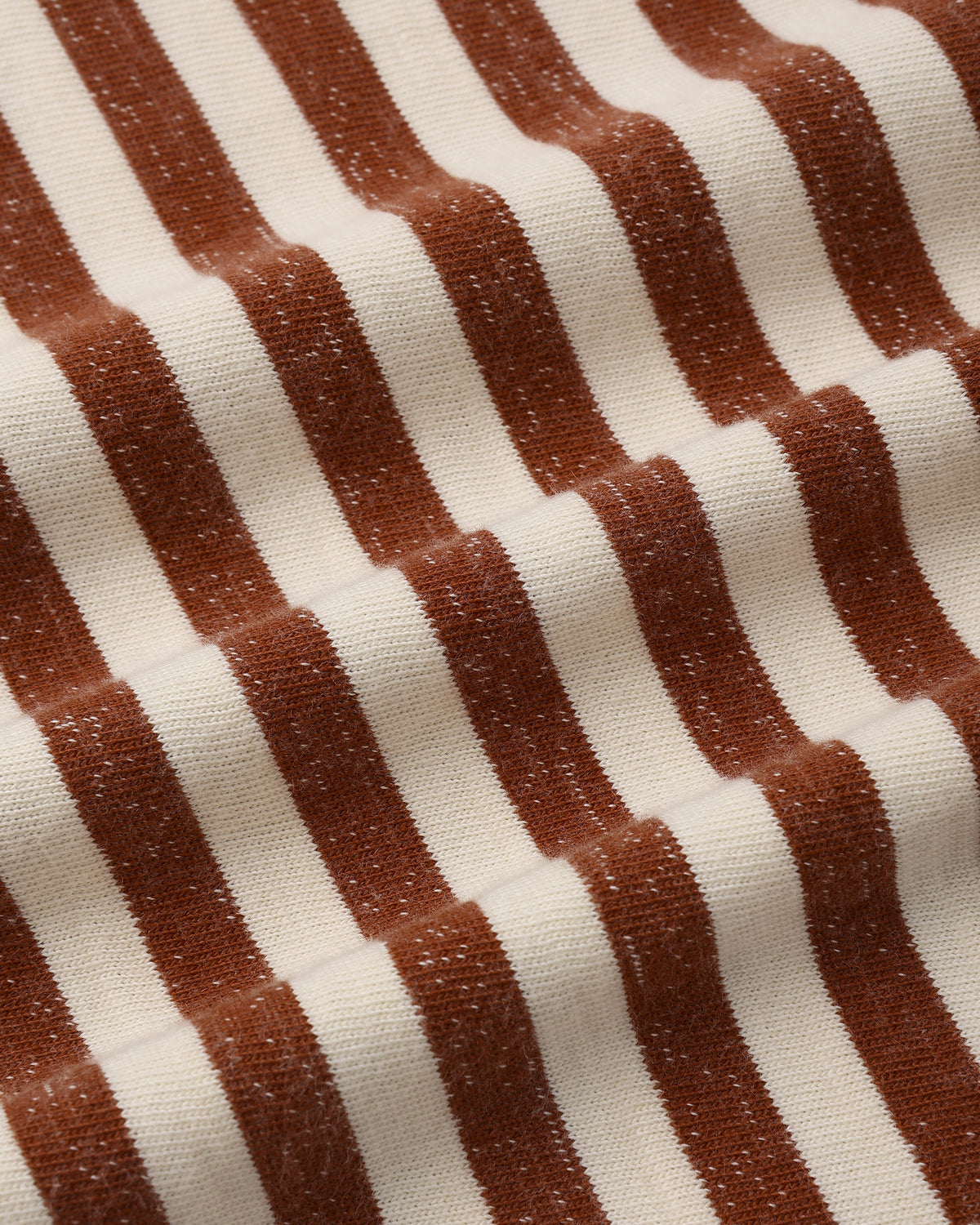 Relaxed Long Sleeve Tee Brick Stripe
