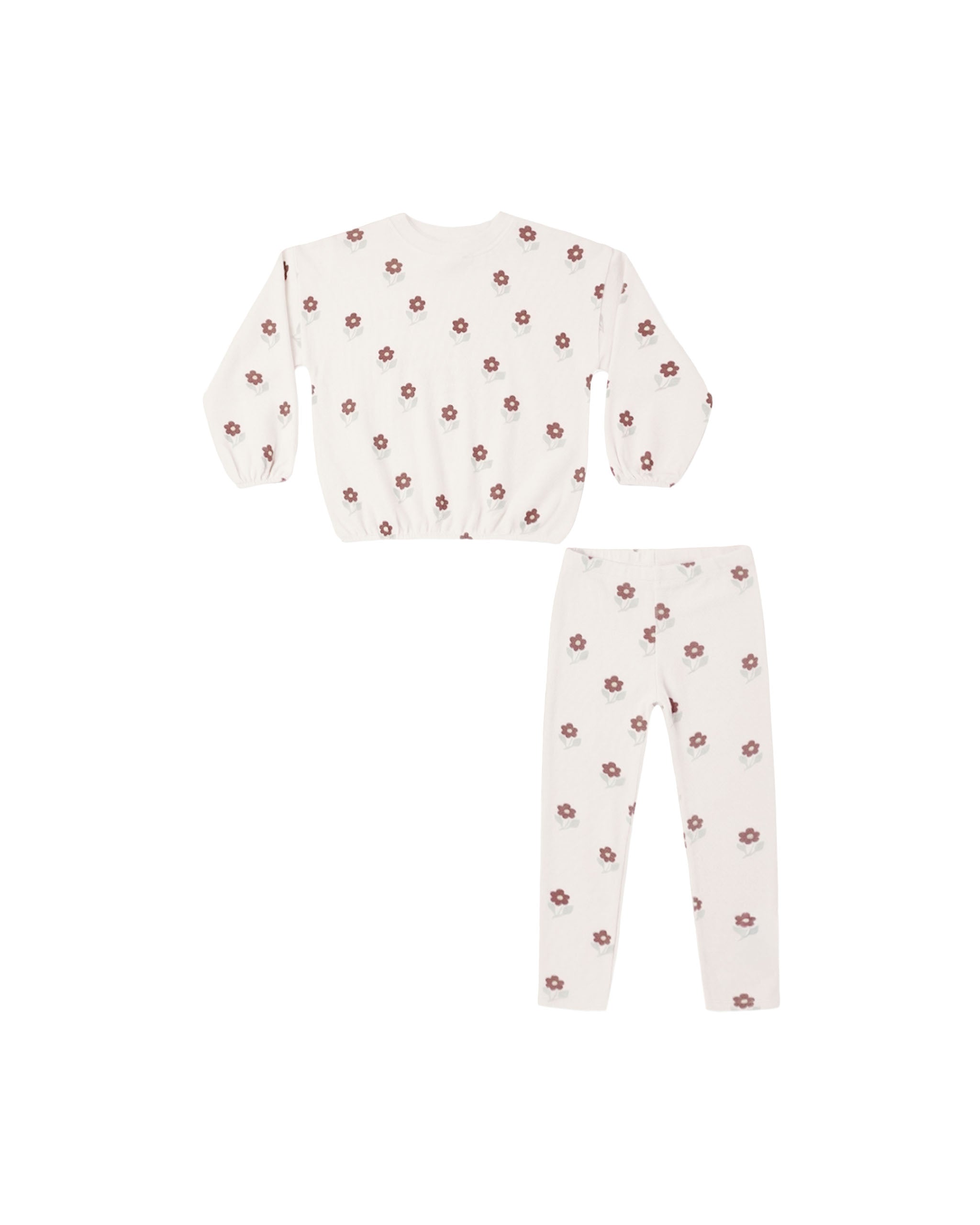 Spongey Knit Set Petal Daisy