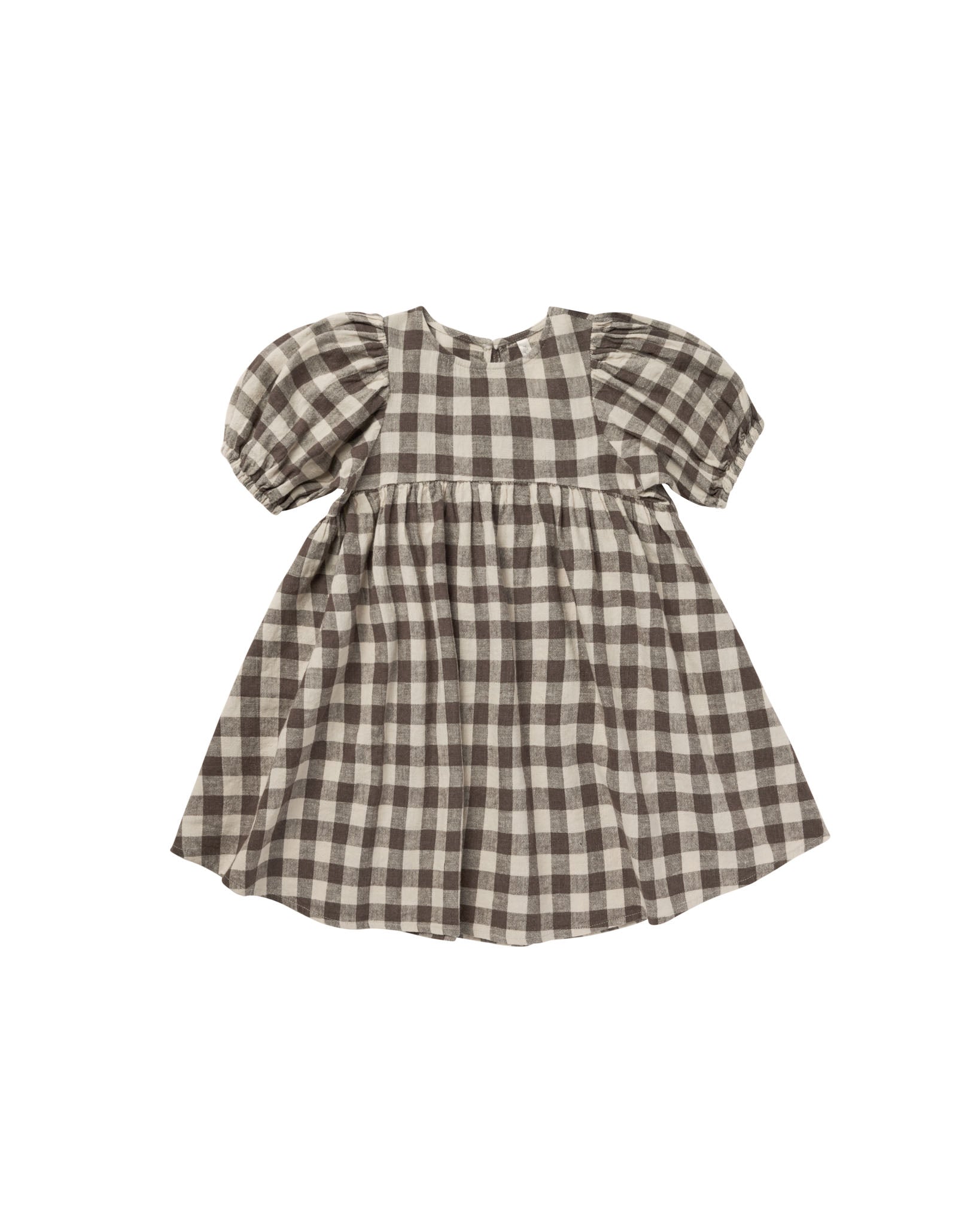 Marley Dress | Charcoal Check