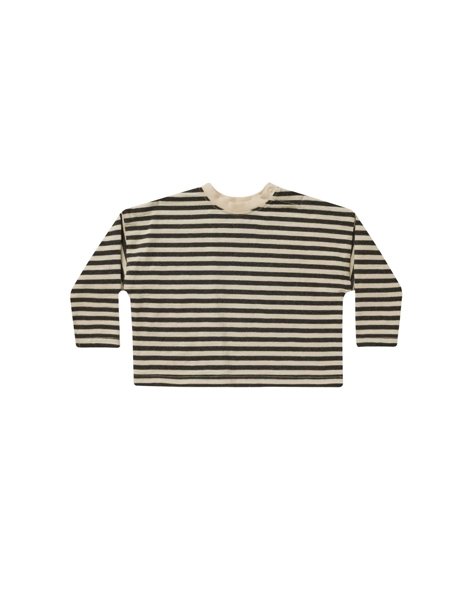 Camden Long Sleeve Tee | Black Stripe