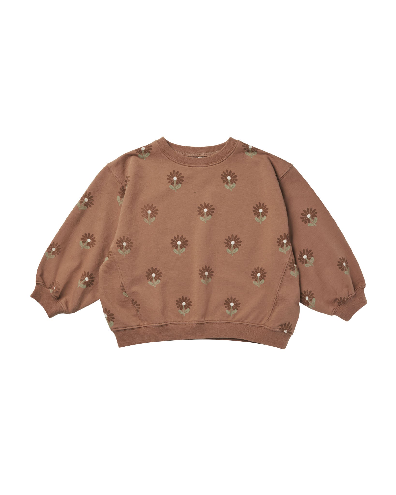 Oversized Crew Sweatshirt | Sunflower