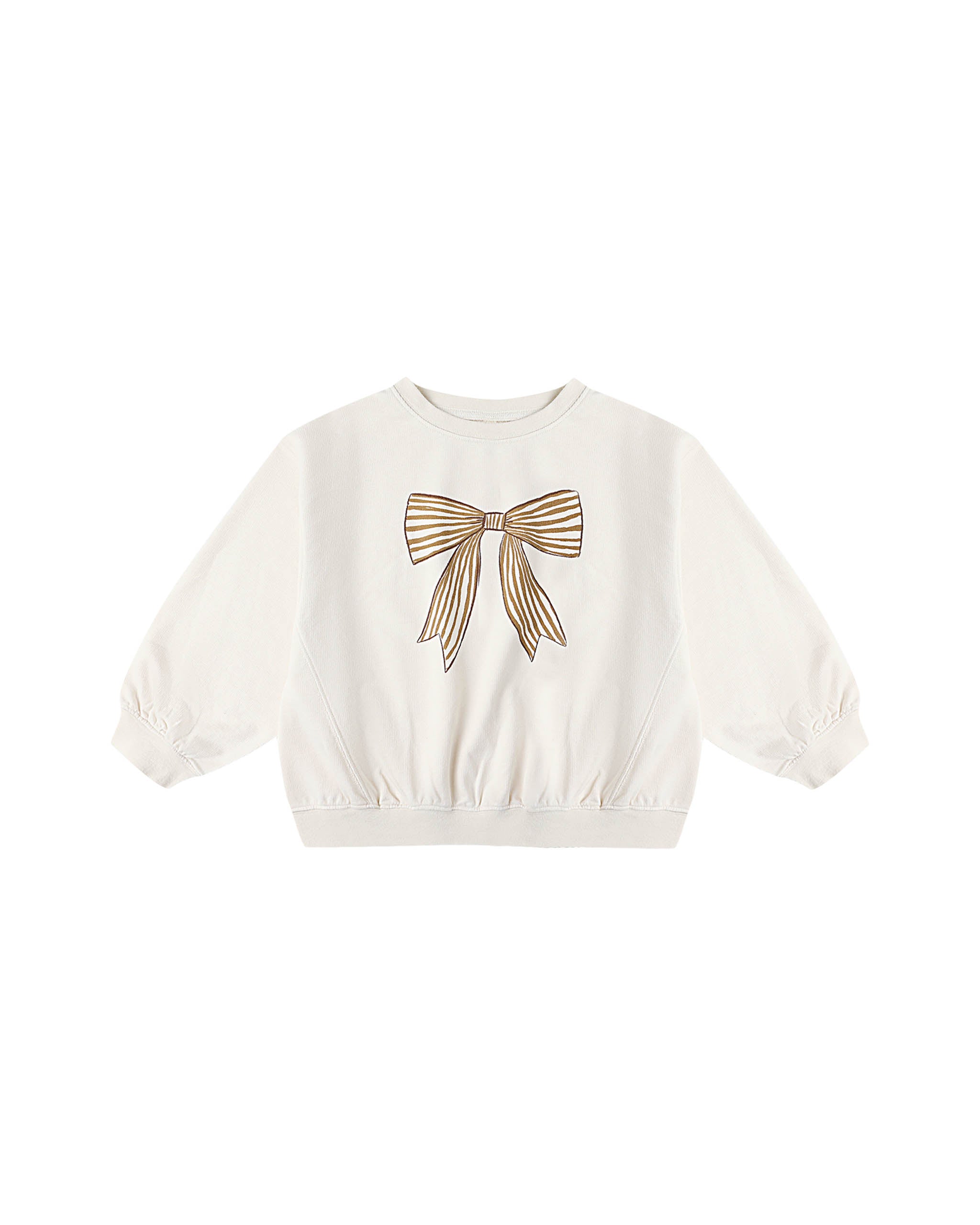 Oversized Sweatshirt || Bow