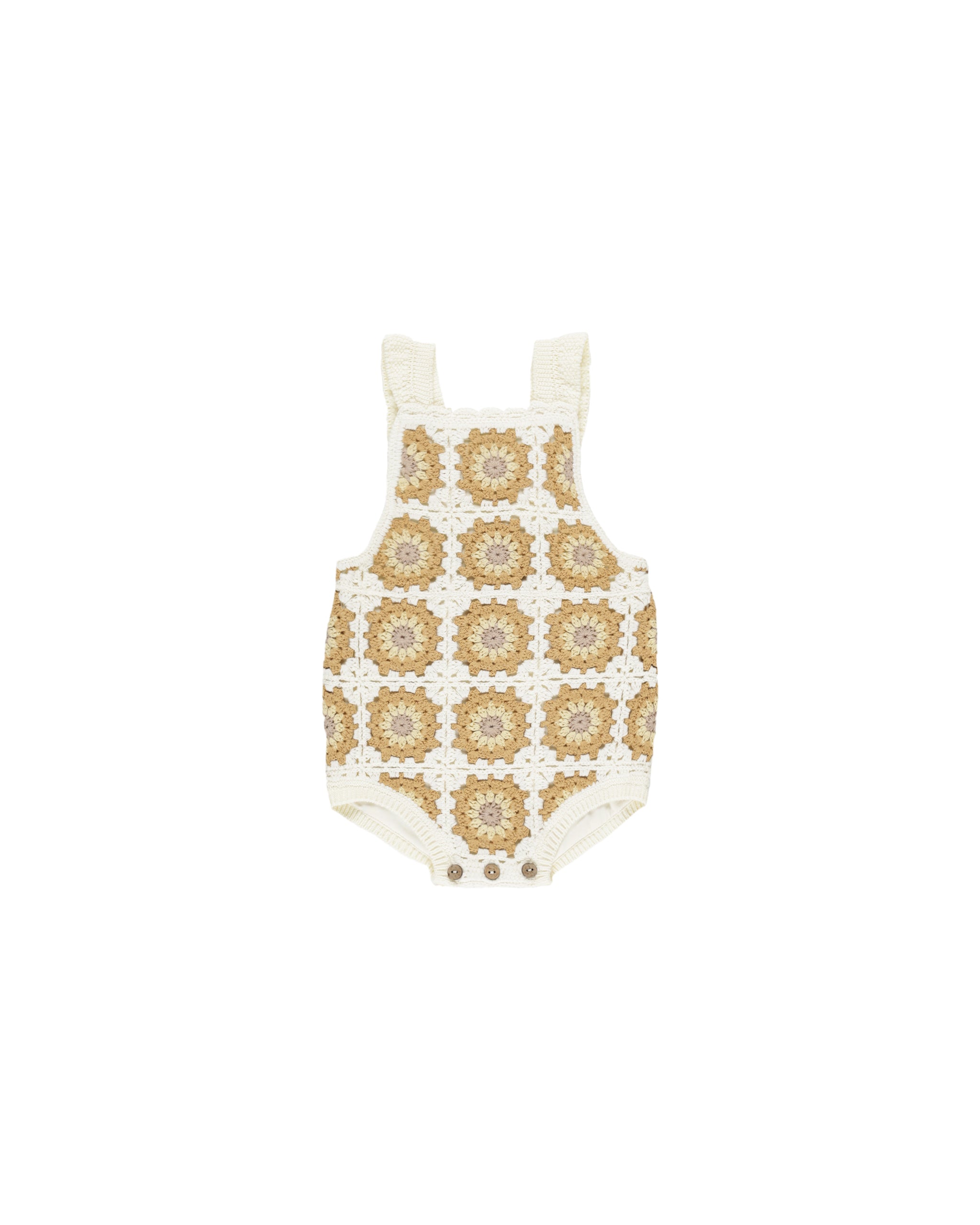 Crochet Romper || Marigold Daisy