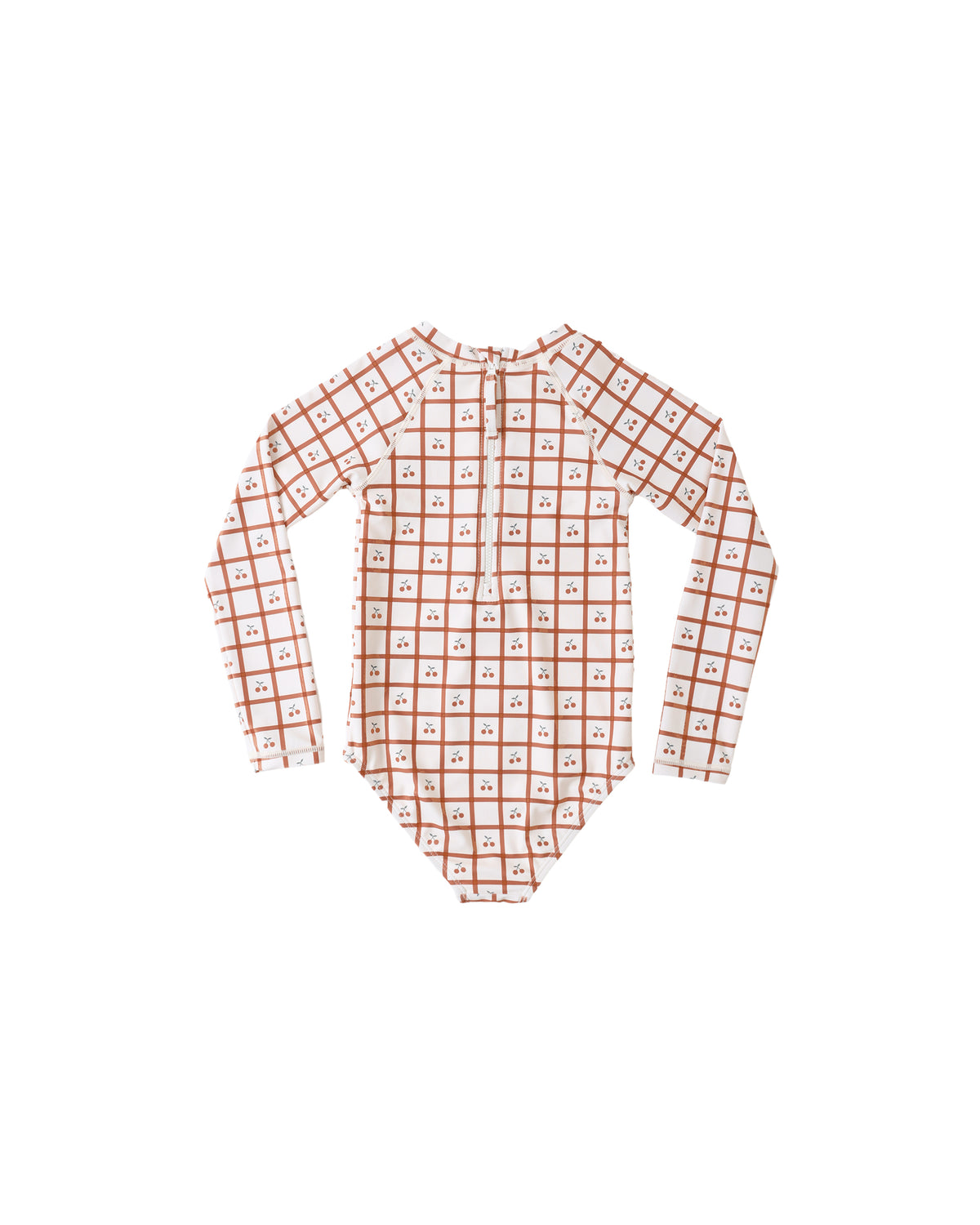 Delphine Rashguard One-Piece || Cherry Check