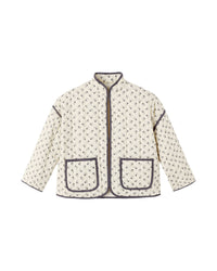 Quilted Jacket Vintage Fleur