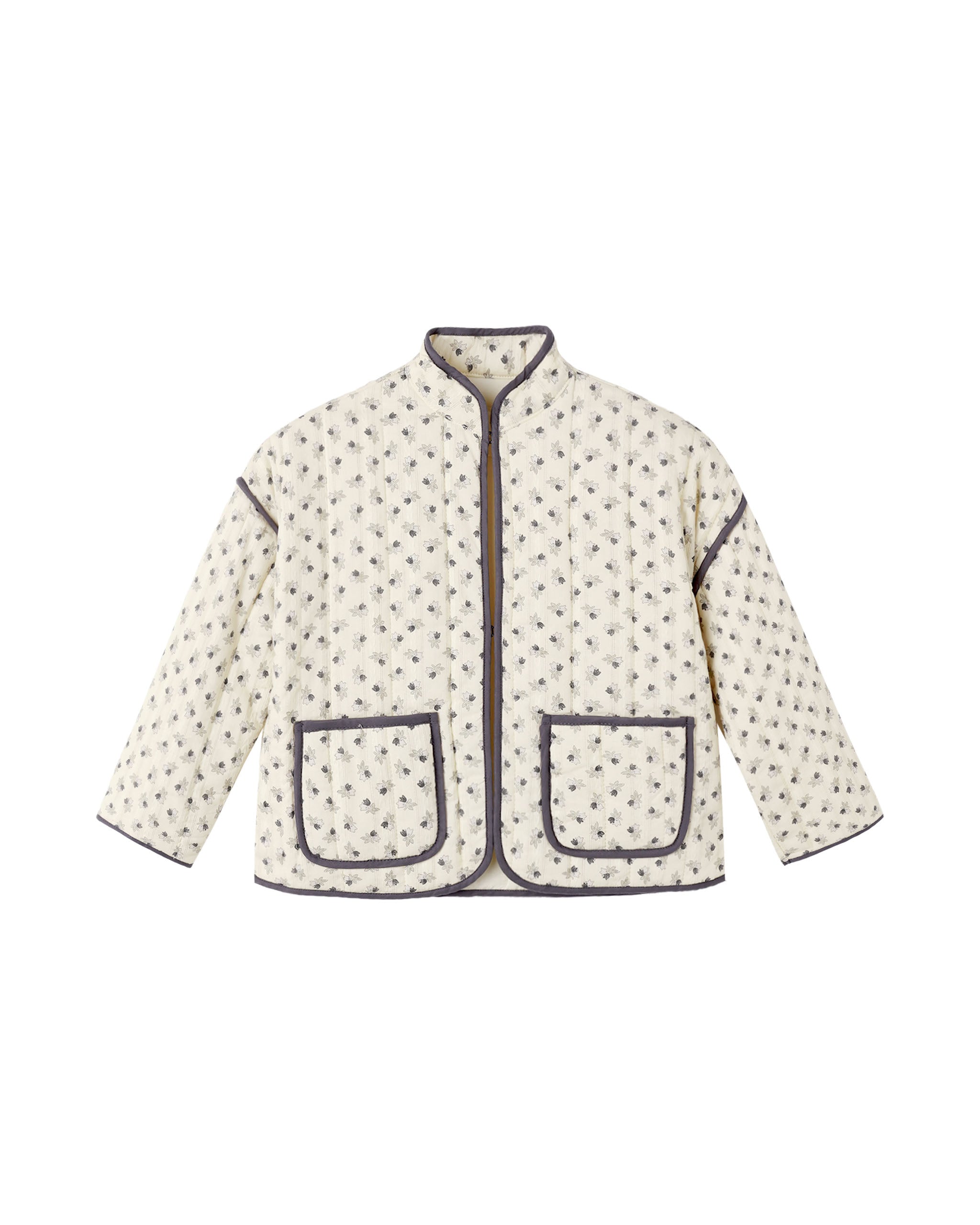 Quilted Jacket Vintage Fleur