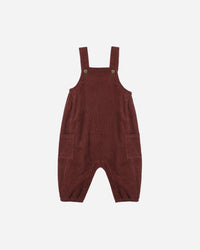 Cargo Overalls || Burgundy