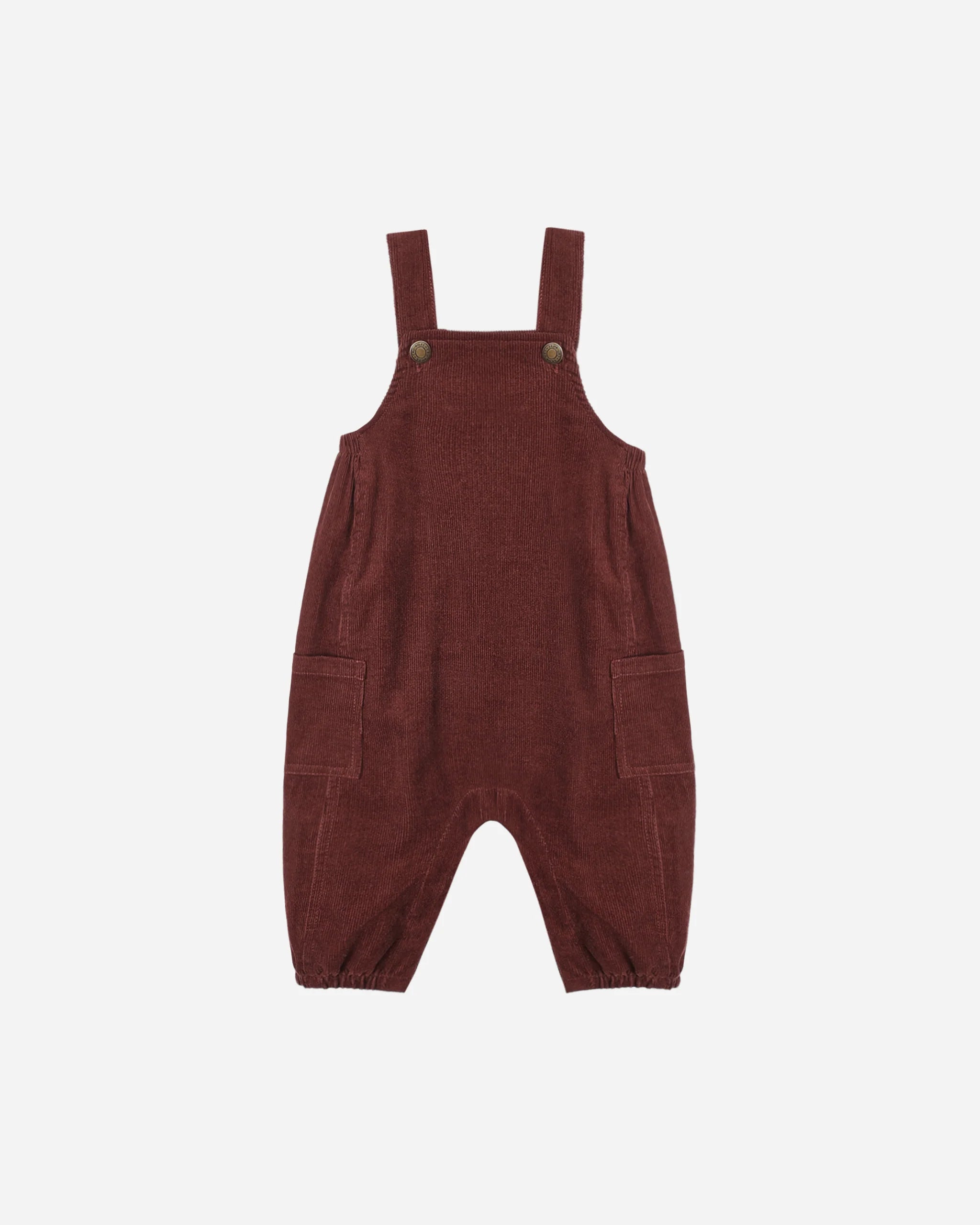 Cargo Overalls || Burgundy