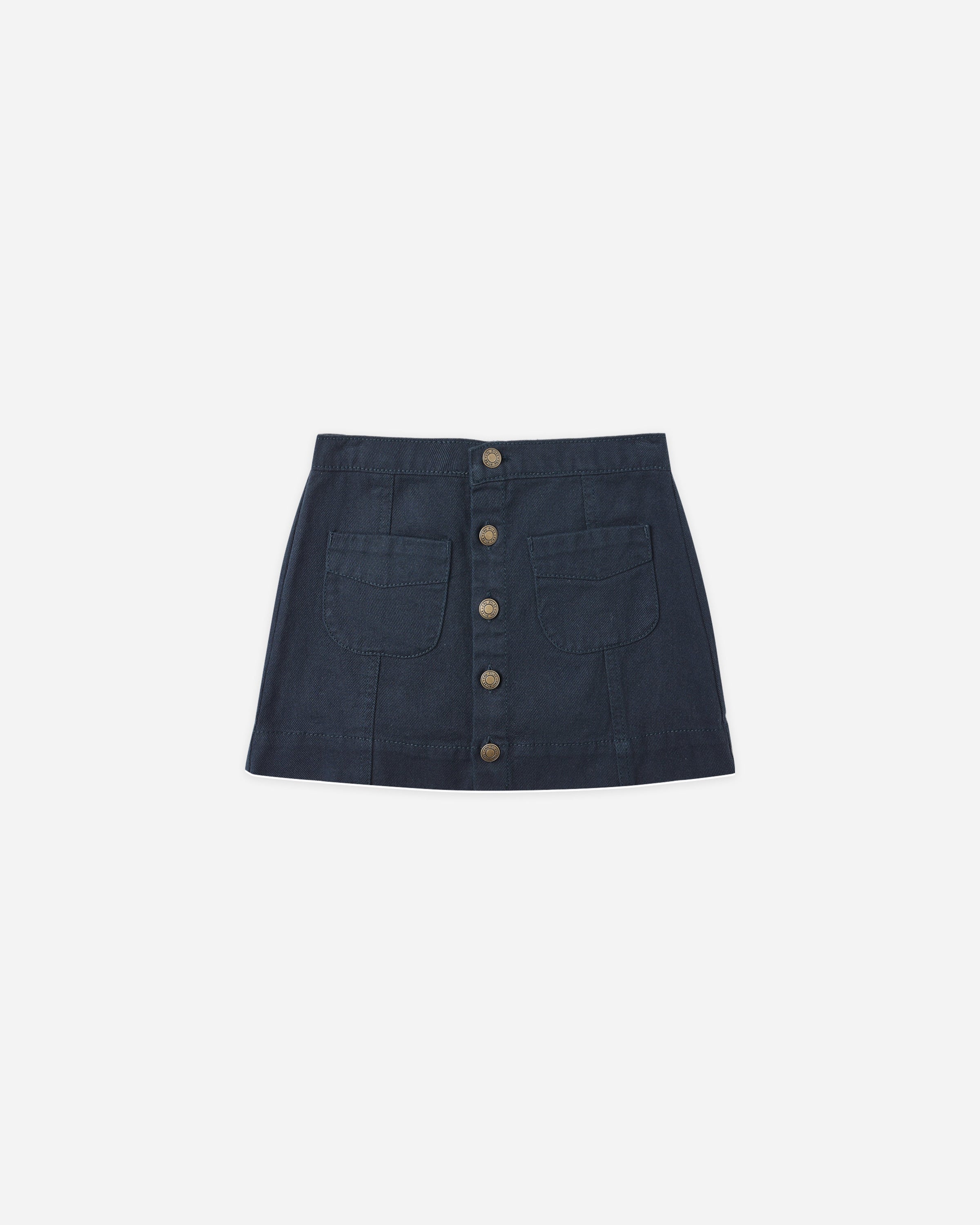 Denver Mini Skirt || Indigo Denim