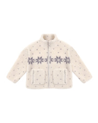 Felix Jacket Natural Fair Isle