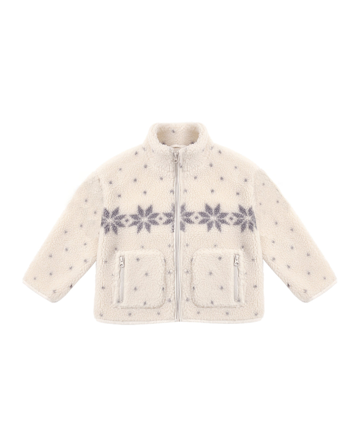 Felix Jacket Natural Fair Isle
