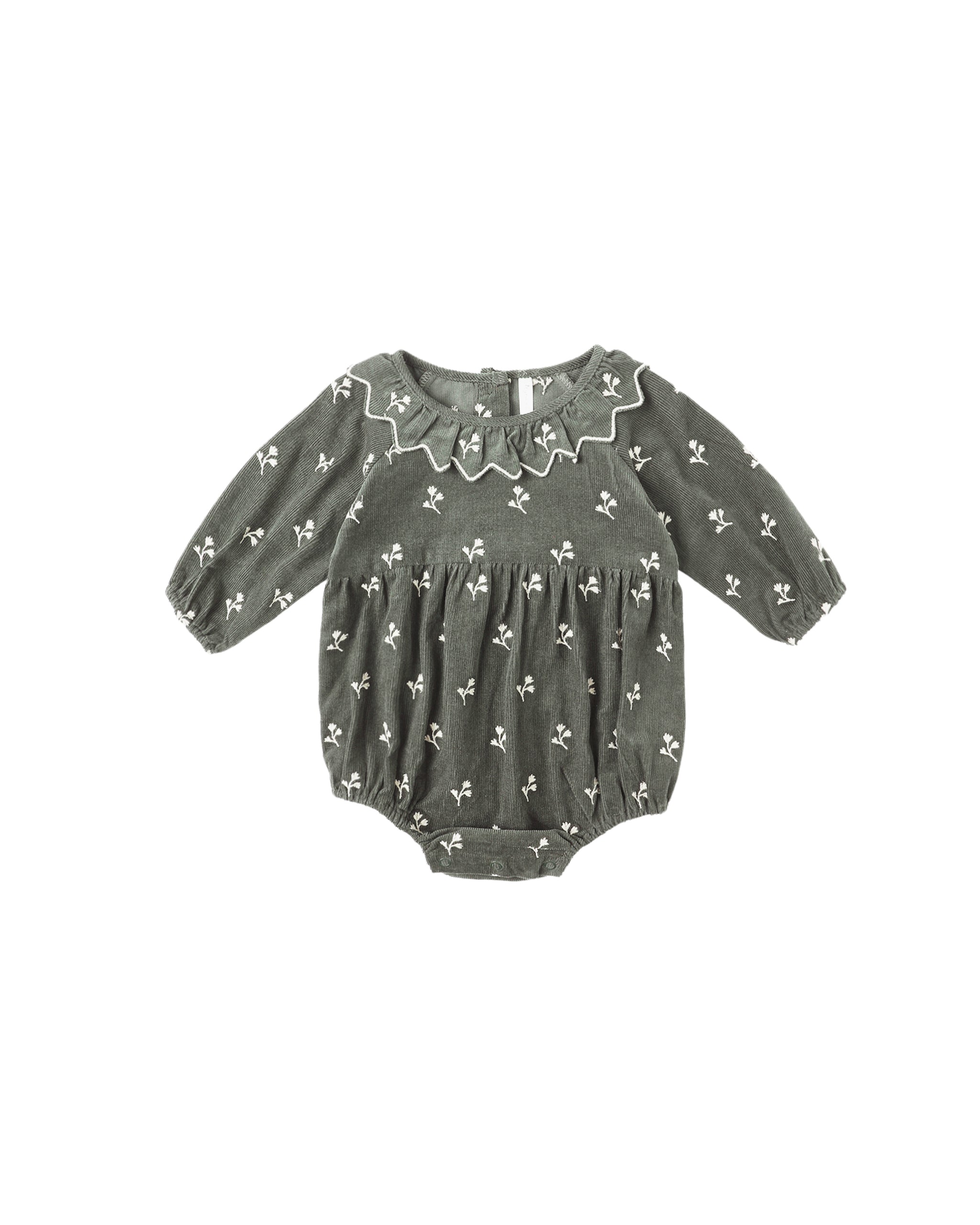 Freya Romper || Blossom Embroidery