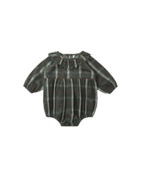 Freya Romper | Holiday Plaid
