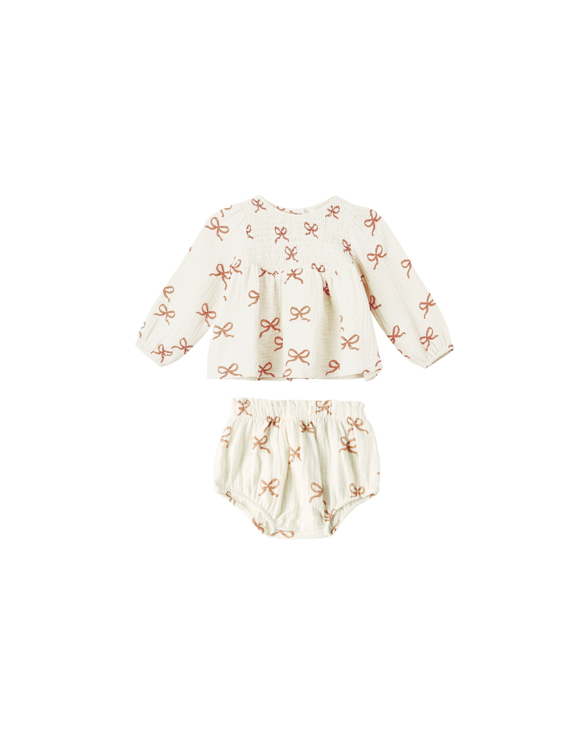 Sophia Top + Bloomer Set || Ruby Bows