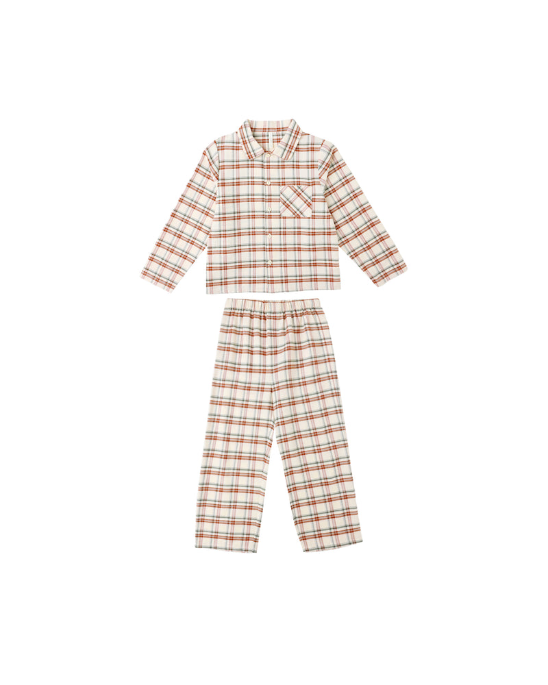 Long Sleeve Pajamas || Holiday Flannel