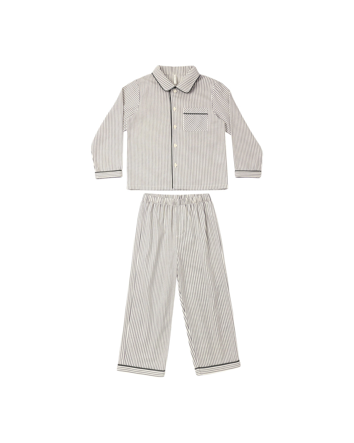 Long Sleeve Pajamas | Evergreen Stripe