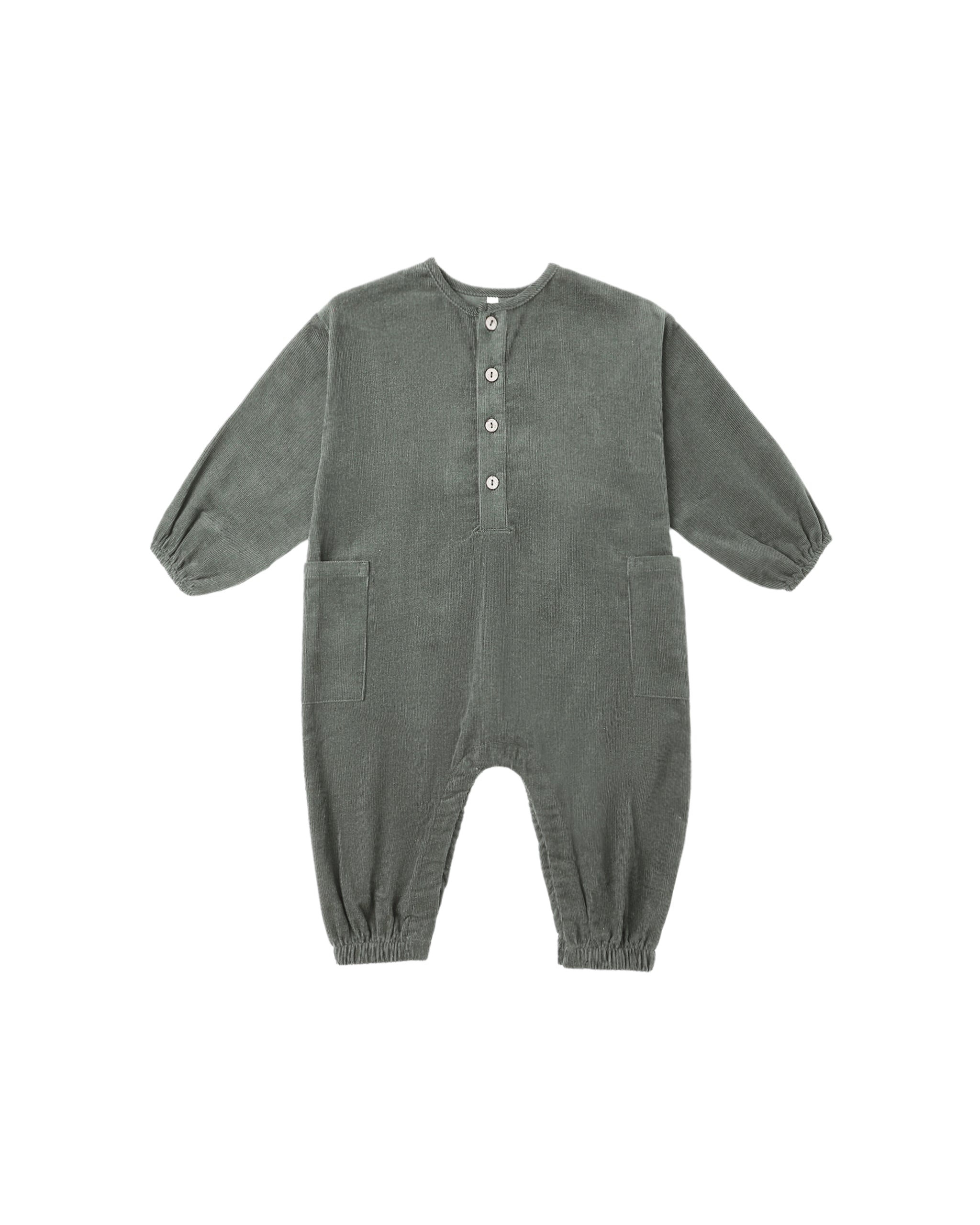 Relaxed Woven Jumpsuit || Evergreen