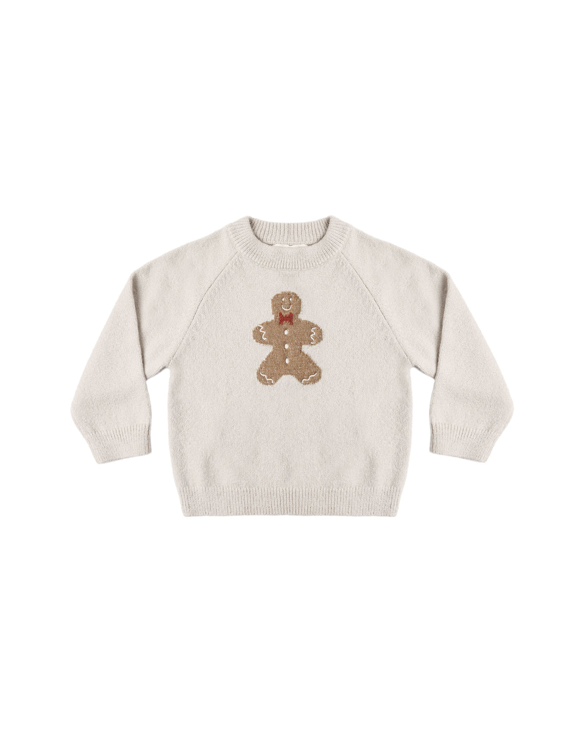 Relaxed Raglan Sweater | Gingerbread Man