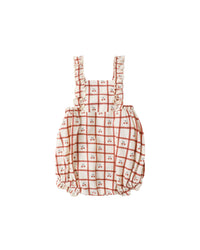 Chiara Romper || Cherry Check
