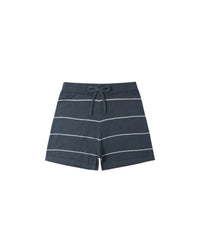 Chandler Knit Short || Navy Stripe