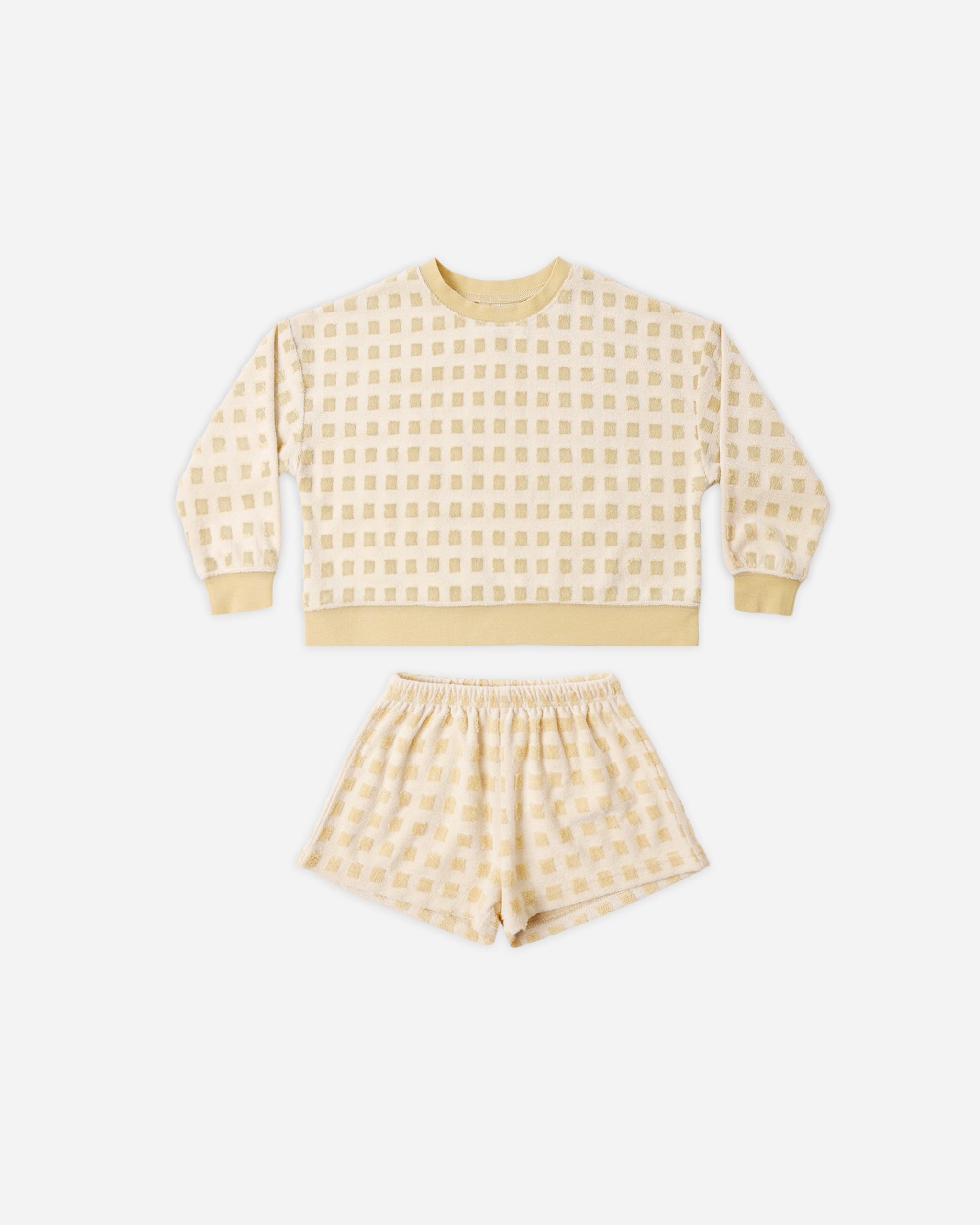 Karli Set || Butterscotch Grid