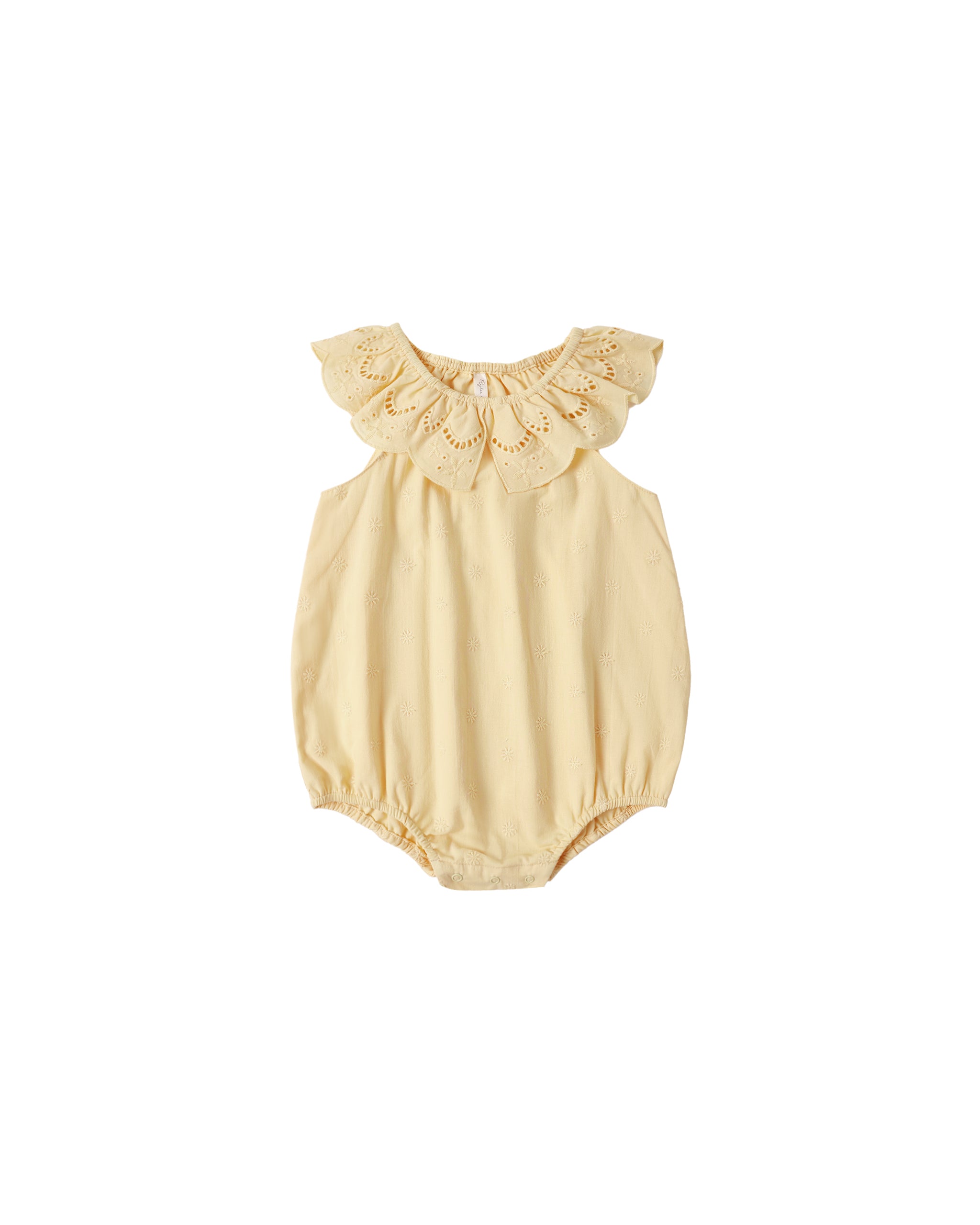 Myla Romper || Lemon