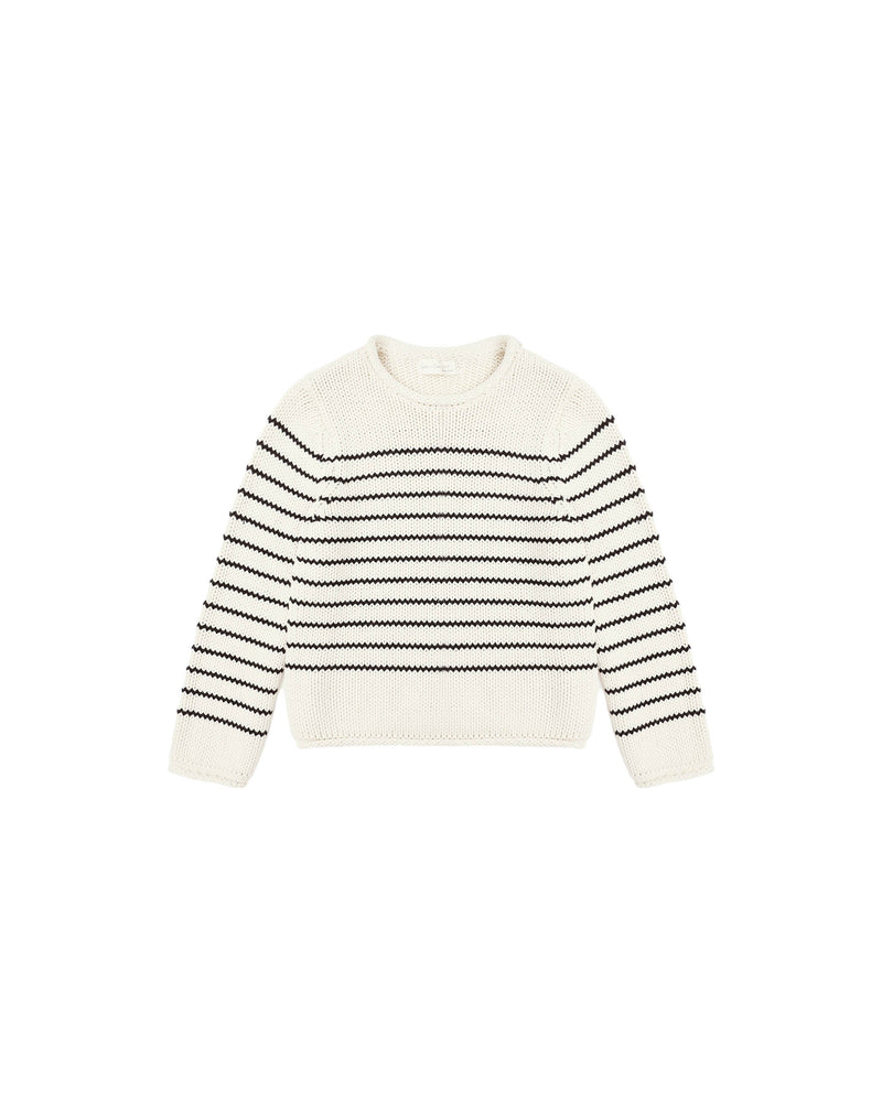 Jacques Sweater || Black Stripe