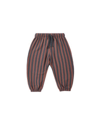 Relaxed Jogger Mulberry Stripe