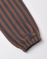 Relaxed Jogger Mulberry Stripe