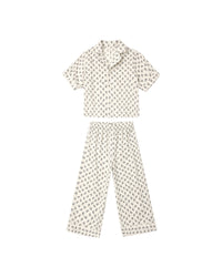 Woven Pajama Set Vintage Fleur