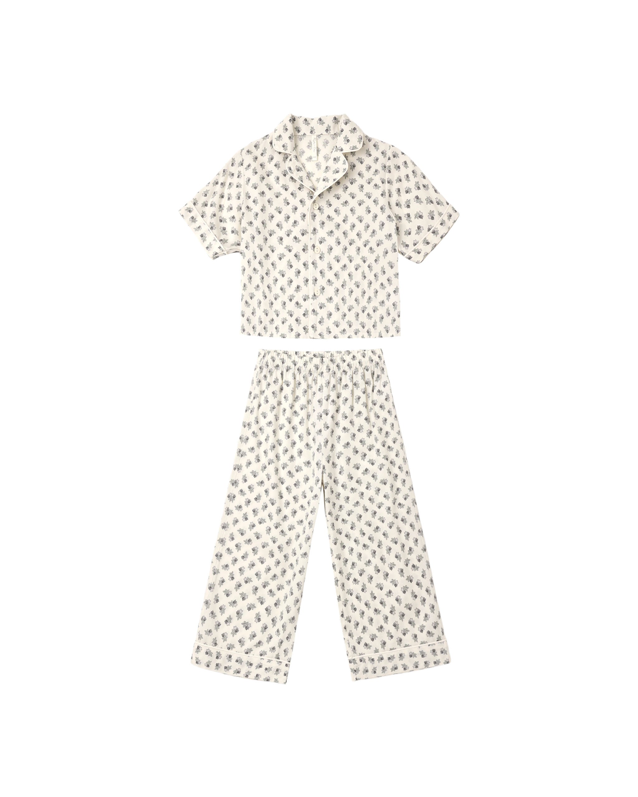 Woven Pajama Set Vintage Fleur