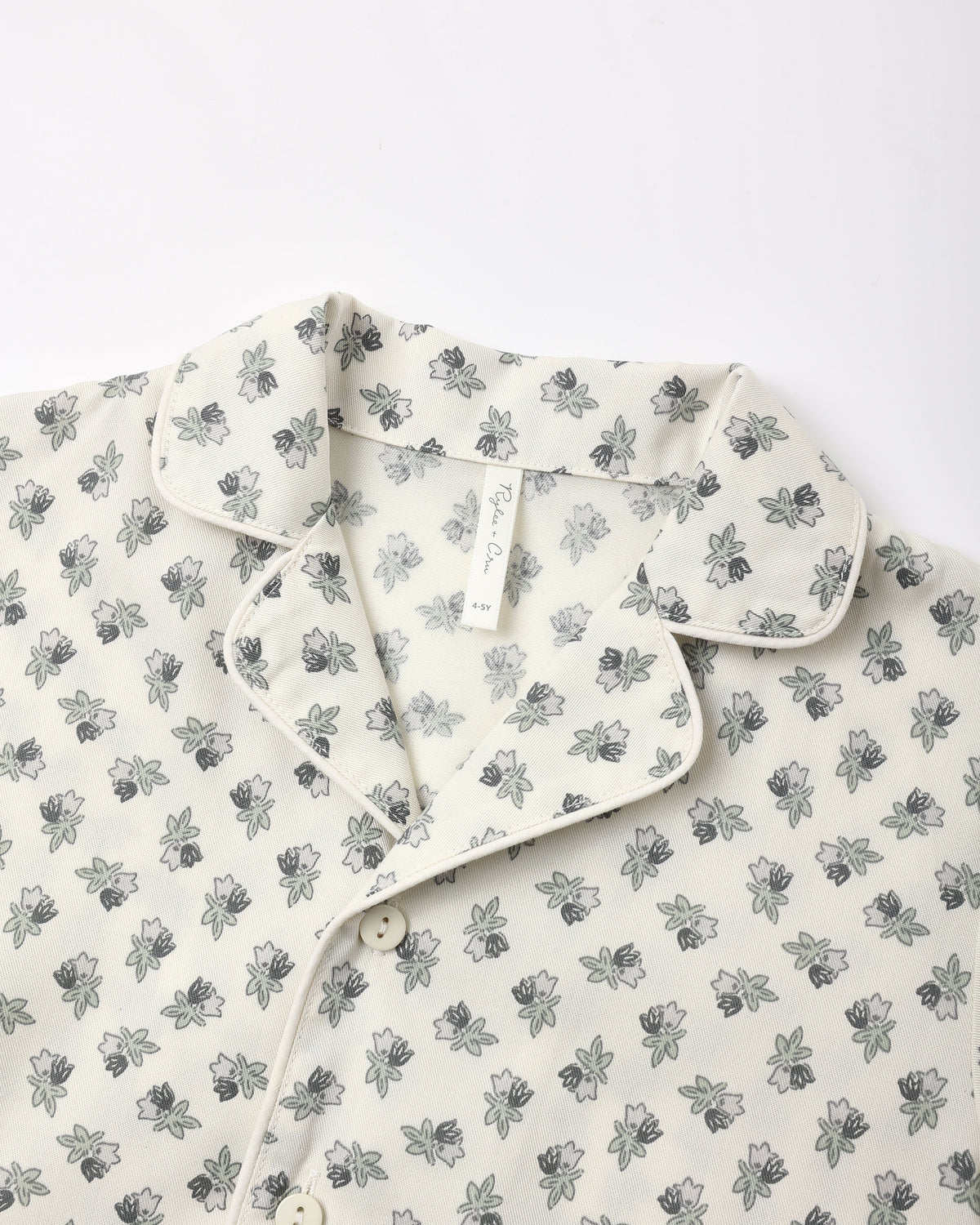 Woven Pajama Set Vintage Fleur