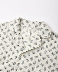 Woven Pajama Set Vintage Fleur