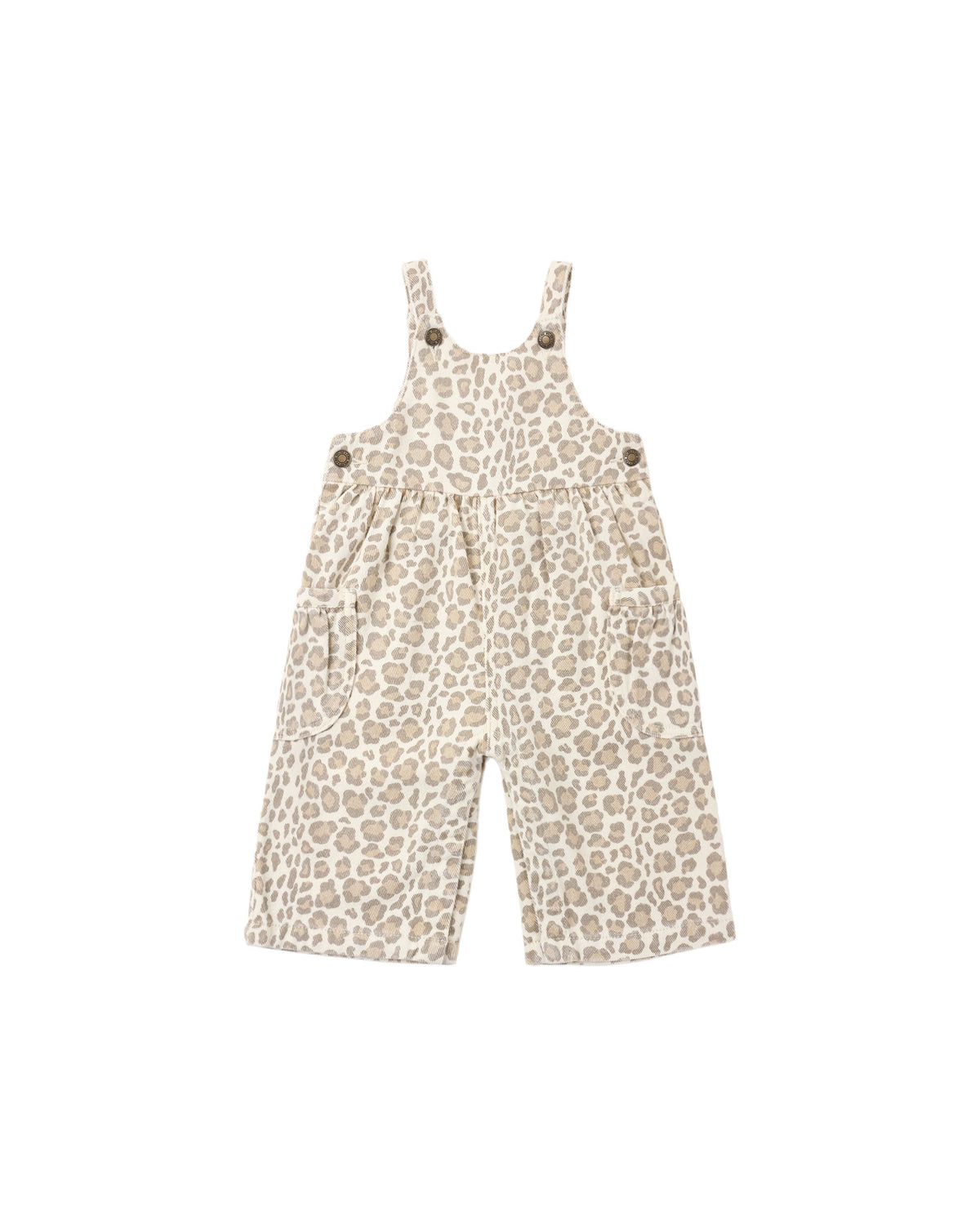 Wide Leg Overall Leopard