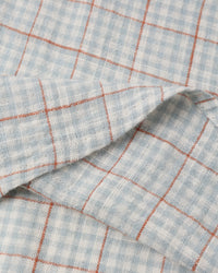 Sabrina Mini Dress ||  Light Blue Plaid