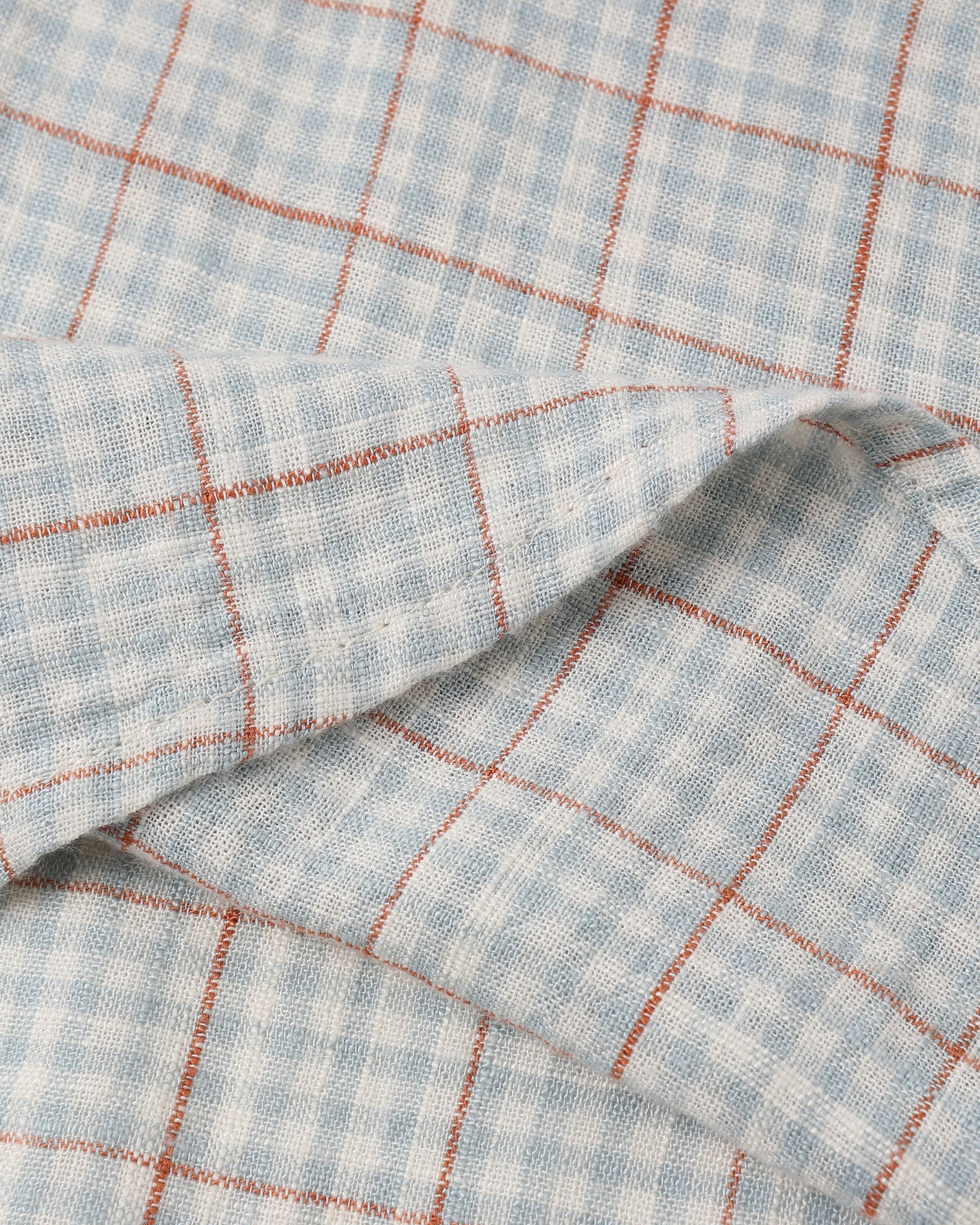Sabrina Mini Dress ||  Light Blue Plaid