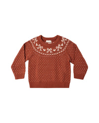Fair Isle Sweater | Ruby