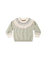 Fair Isle Sweater Sage