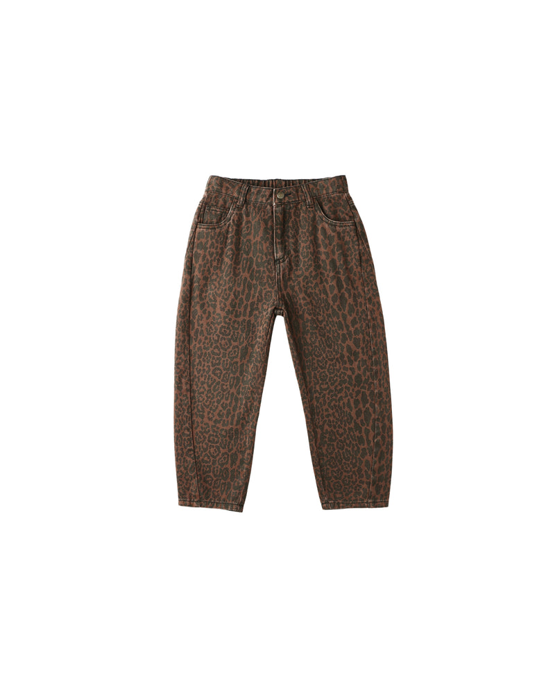 Barrel Pant || Leopard