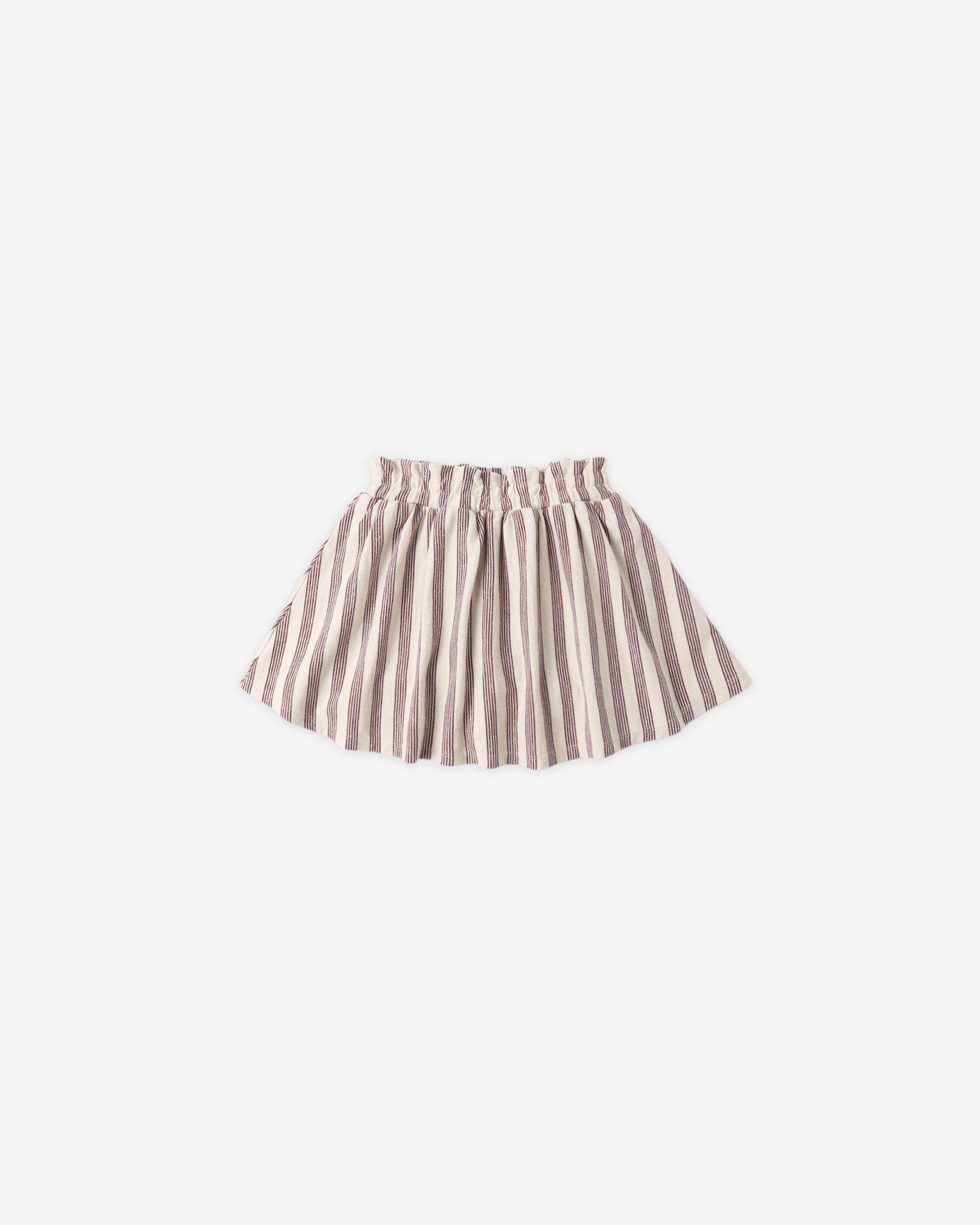 Sasha Skort || Brown Stripe
