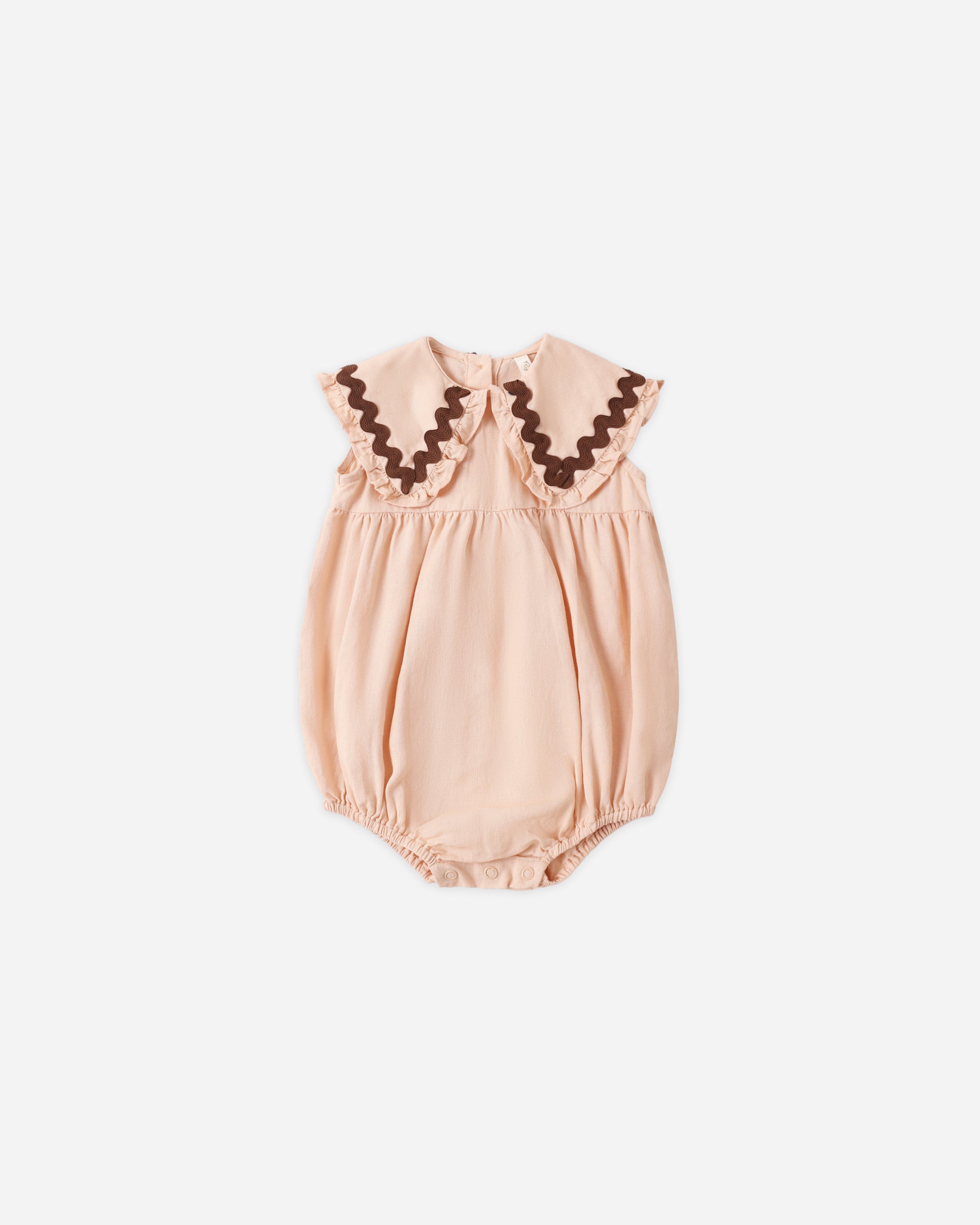 Cove Romper || Blush
