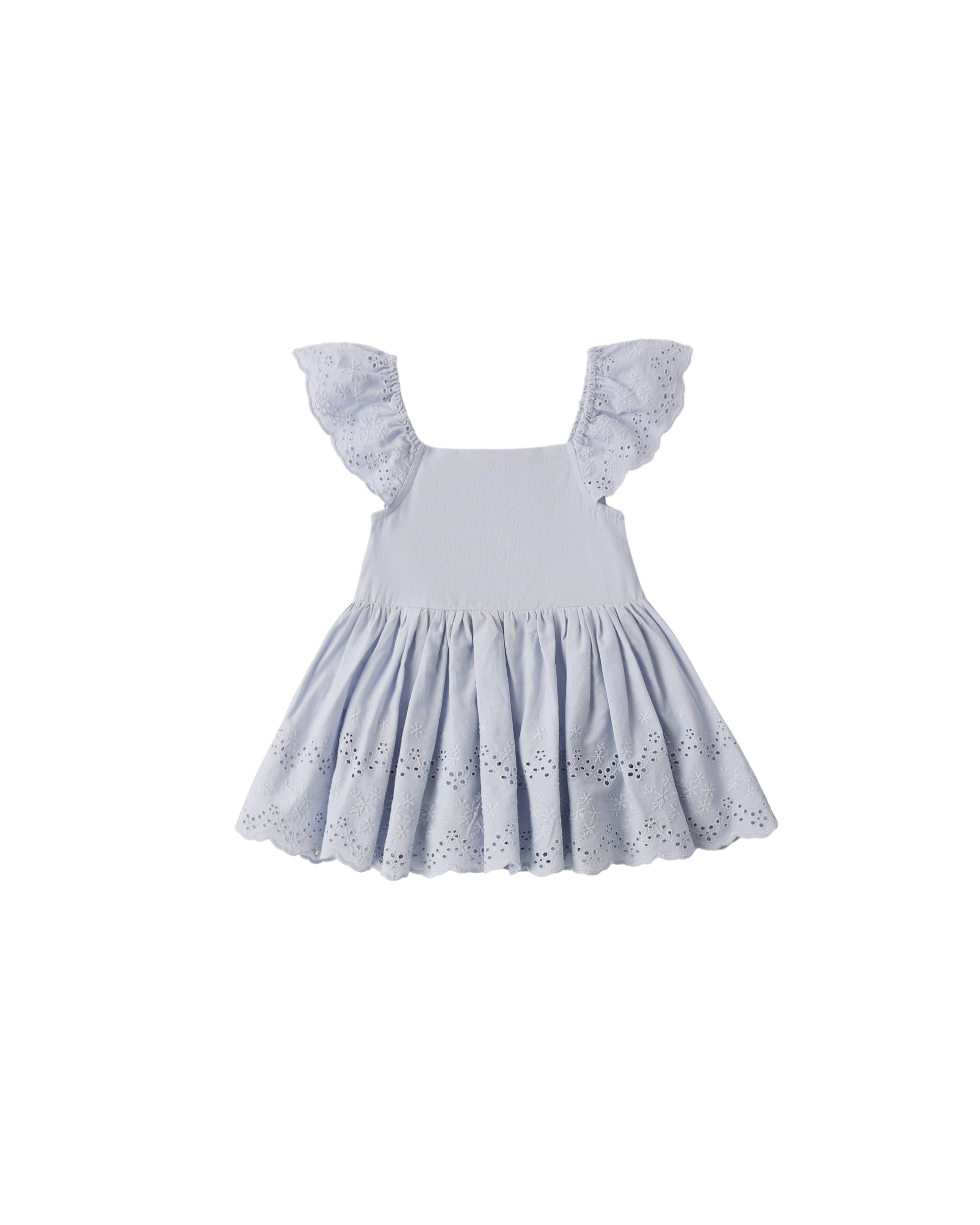 Remi Romper || Periwinkle