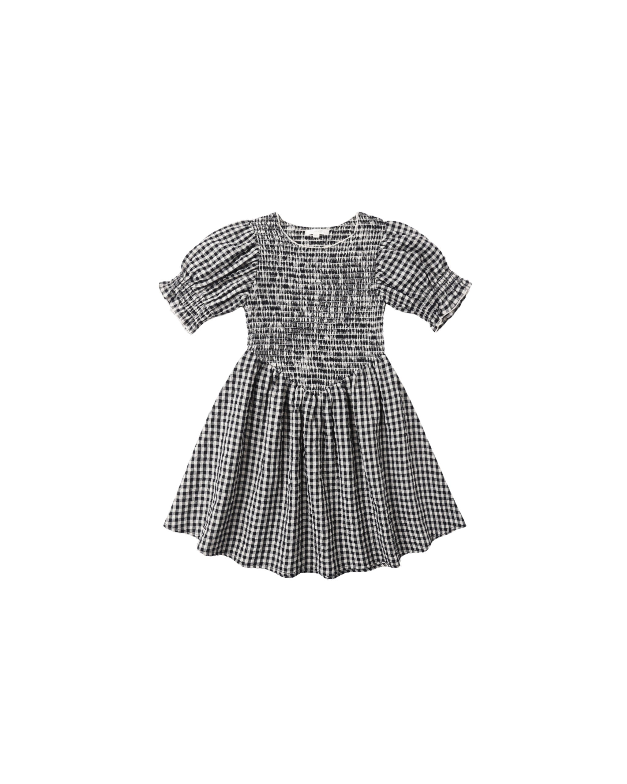Louise Dress || Black Check